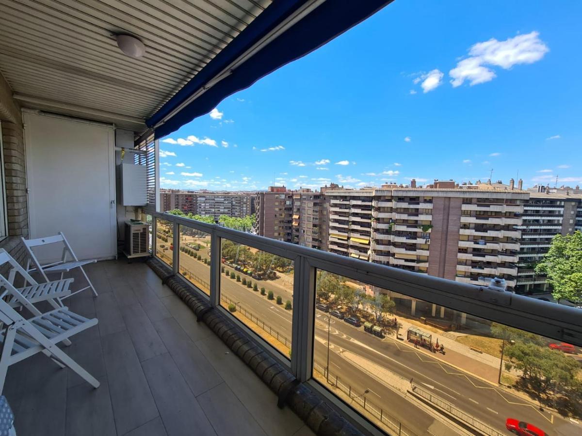 Dos Torres Centrico Y Moderno Con Vistas A La Ciudad Apartment Zaragoza Exterior photo